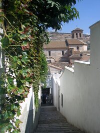 Úzké strmé uličky na vrchu Albaicin