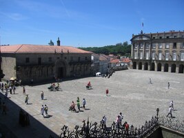 a tady je už konečně to hlavní - Plaza de Obradorio