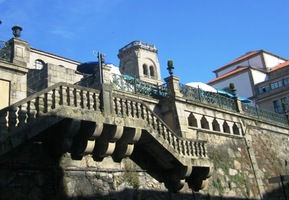 Nad námi hlavní nákupní středisko města -