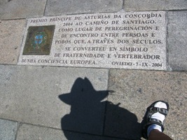 Poučení pro poutníky je doslova na každém kroku