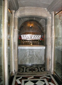 Stojím u hrobu sv. Jakuba