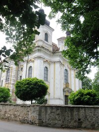 Je poutní a stavěl jej sám Kilián Ignác Diezenhofer