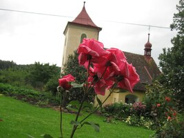 Ve vsi Habartice byl kostelík sv. Václava