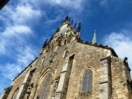 Zde je - arciděkanský chrám v plné kráse své gotiky