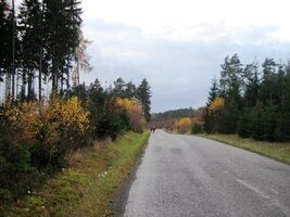 až do Příbrami. Tam už ale byla tma.