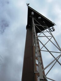 a pak vylezli na tuto rozhlednu