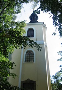 Kostel sv. Jana Nepomuckého nad Velkou Chuchlí