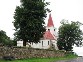 a v Kydlinách nás čekal další kostel, zase sv. Václav