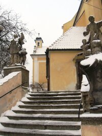 jsme věnovali prohlídce kostela