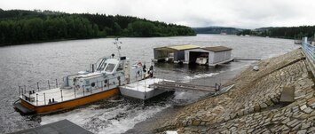 Poslední pohled na lipenskou přehradu