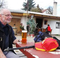 Na trase bylo jediné občerstvení,