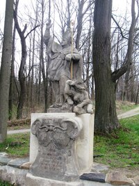 Svatý Prokop zde "normalizuje" čerta,