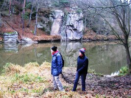 Cesta kolem Lužnice je půvabná,