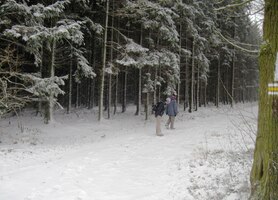 zvlášť když se přidala chumelenice