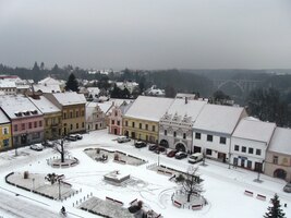 a pokračujeme výstupem na kostelní věž