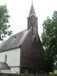 Kostel sv.Tomáše je čistě omyt