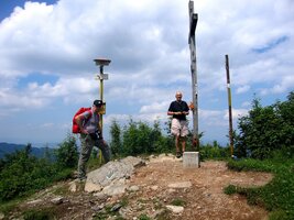 Z nejvyšší hory Slanského pohoří - Šimonky