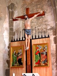 Tohle je oltář hradní kaple