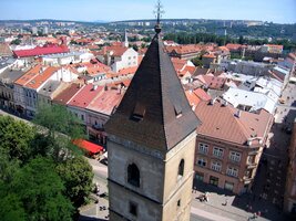 s výhledy na Košice přes Urbanovu vežu