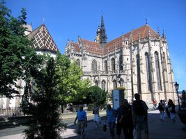 To vlevo je kaple sv.Michala