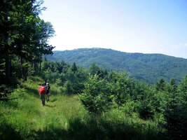 a ten oblý vrch je Velký Milíč