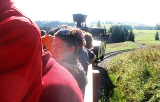 z osady Tanečník na sedlo Beskyd