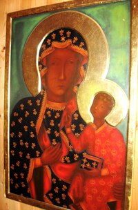 s Panenkou Marií Zelenohorskou (to je ta od Czenstochowe)