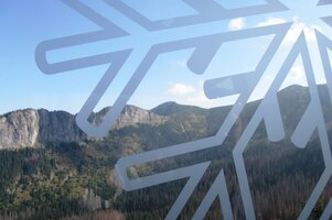 Takhle se jeví Tatry z okénka kabiny