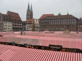 jsme došli na náměstí Hauptmarkt