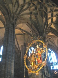 dřevořezba Andělský pozdrav (Engelsgruss)