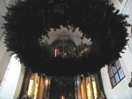 V interiéru už byl advent zřejmý