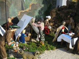 Téměř ve všech chrámech byly betlémy,