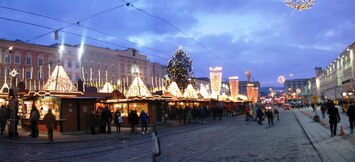a vánoční trhy na Hauptplatz