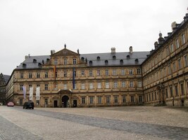 Domplatz s palácem Nové rezidence