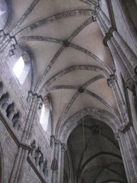 Toto je klenba vedlejší lodě