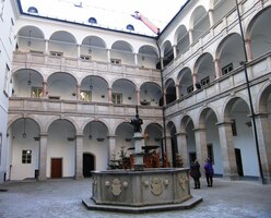 největšího renesančního  seskupení paláců v Rakousku