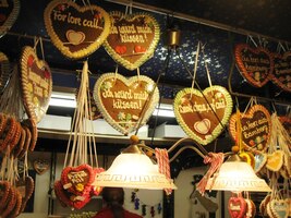 a netradiční perníková srdce