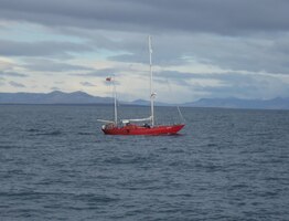 Za celý den jsme potkali asi čtyři lodě