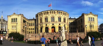 nás dovedla k norskému parlamentu - Storstinget