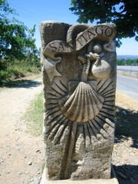 Jsem u letiště Lavacolla (Santiago de Compostela),