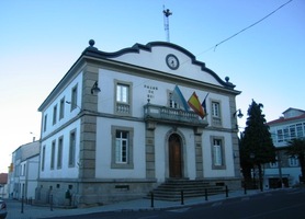 Den končí ve městě Palas del Rei, kde jsem "oslavil" narozeniny