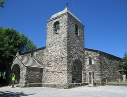 Toto je prastará svatyně ve vsi O´Cebreiro,