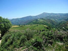 A zase stoupám dále na druhý hřeben hor