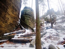 a z cest se stávají klouzačky