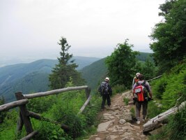 Po snídani jsme vyrazili dolů