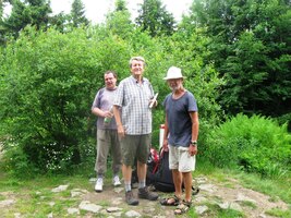 na start túry do sedla Demânová