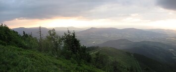 a bylo vidět hodně daleko