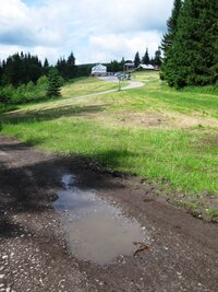 na hřebenovce Moravskoslovenských Beskyd