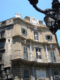 Křižovatka Quatro Carne - "pupek Palerma"