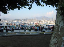 Tady už jsme v přístavu města Ajjacio